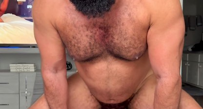 Hairy Dilf Phux Silicone Azz