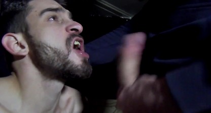 Trailer Small bearded man subjected to the demands of a young man