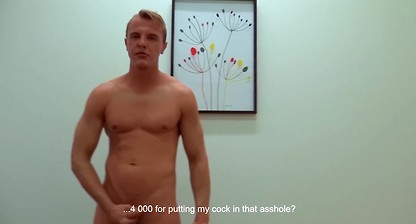 DIRTY SCOUT 186 - Tall Muscular Hunk Guarantees A Job By Getting Plowed Raw