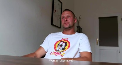 DIRTY SCOUT 200 - Buff Muscular Man Needs To Ride That Cock For That Job