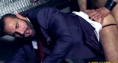 MENATPLAY Handsome Jean Franko Ass Breeds Suited Hunk Paco
