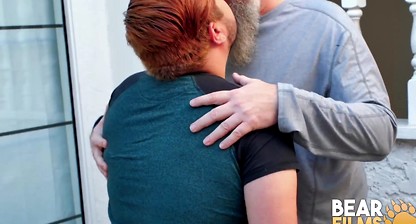 BEARFILMS Fat Bear Tony Marks Sucked By Gay Alezgi Cage