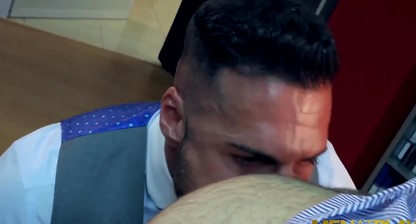 MENATPLAY Suited Latino Gabriel Lunna Anal Breeds Dario Beck
