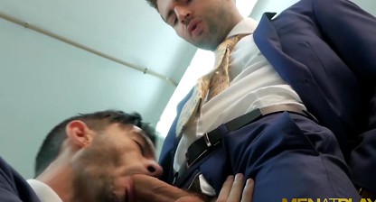 MENATPLAY Suited Andy Star And Dario Beck Anal Fuck Hardcore