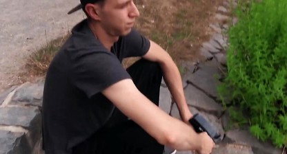 CZECH HUNTER 552 - Cute Twink Patrick Sucks A Stranger's Cock And Gets His Ass Stretched For Money