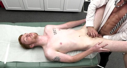Hot Ginger Sebastian Hunt Needs Dr Johnny Fords Protein Internal Shot