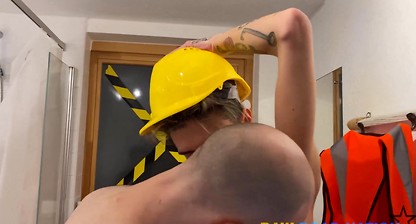 Pounding by plumber