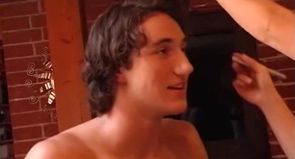 NAKED DINER JOCKS- Behind the Scenes & Fluffing