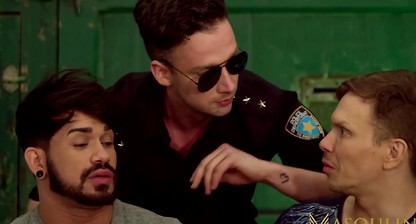 MASQULIN Perps Ethan Chase And Pietro Duarte Fucked By Cop