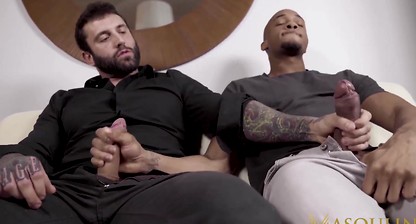 MASQULIN Black Hunk Raw Breeds Tattooed Stud Markus Cage