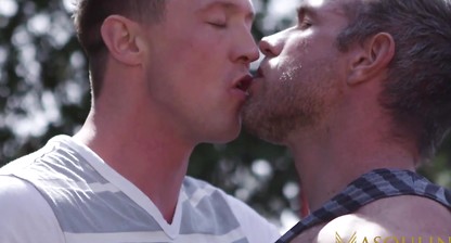 MASQULIN Muscular Alex Mecum And Pierce Paris Raw Breed Hard