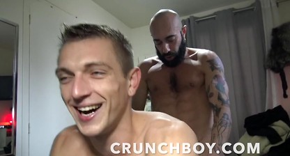 NEW CRUNCHBOY REALEASE : ROMANTIk fucked bareack by GINNAI MAGGIO ! 24 CM !!