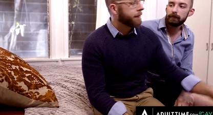 ADULT TIME - POV Your Gay Stepdads Show You What Gay Sex REALLY Looks Like!
