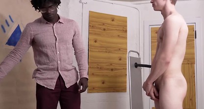 Barely Legal Man Is Fuck Black Dick Bareback