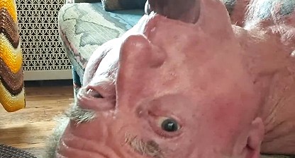 Key West swallowing Pedros huge cock