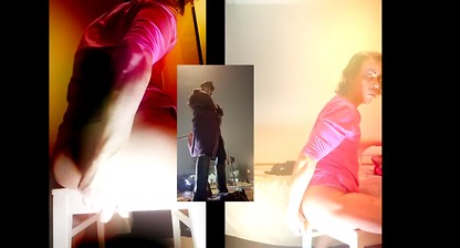 This flick is a long music video with the music turned down so that the viewer can hear my panting