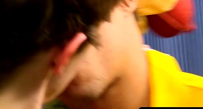 Twink takes a passionate pounding from his interracial lover boy