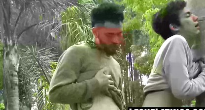Felix and Duno's beach fuck satisfies their horniness