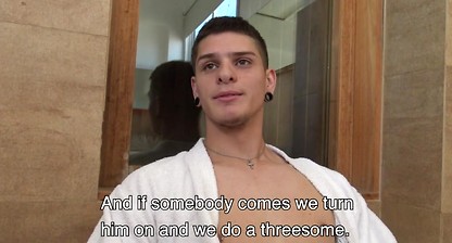 Nasty Cameraman Films A Gay Latino Threesome